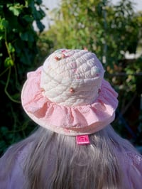 Image 4 of La Modiste: Vintage Quilt Bucket Hat