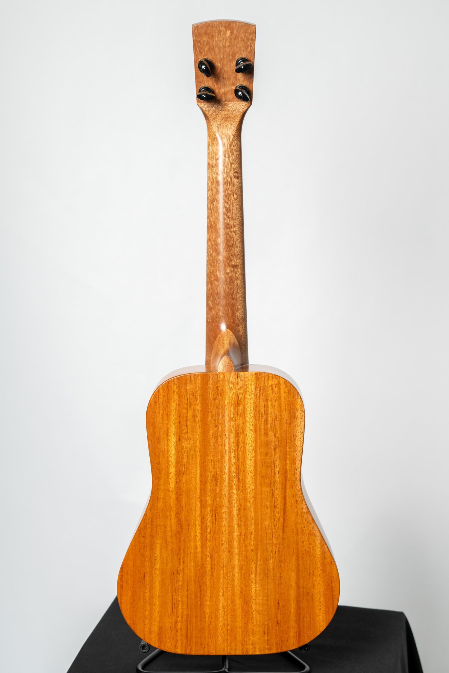 Image of Windward Ukuleles Custom Koa & Mahogany Tenor Bellshape