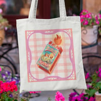 Image 1 of You Light My Fire tote bag