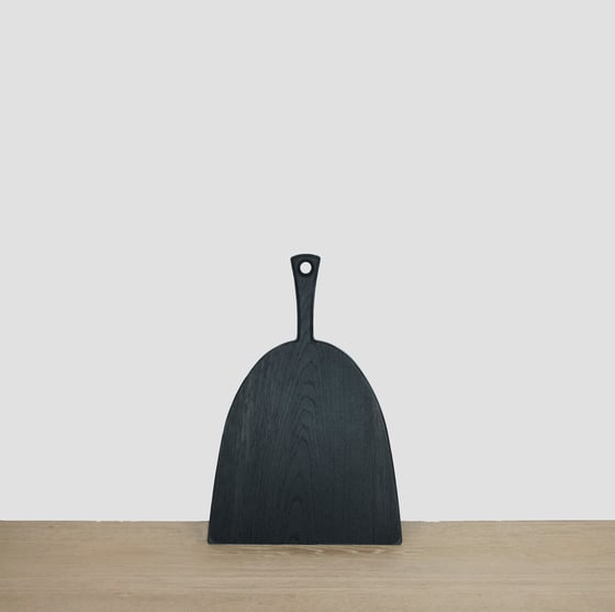 Image of Spade by Edward Collinson.  Black Oak Chopping Board