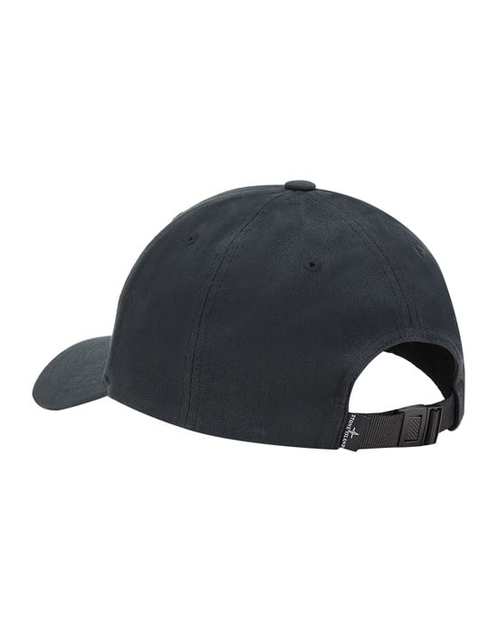 Image of STONE ISLAND 99661  6-PANEL CAP BLACK