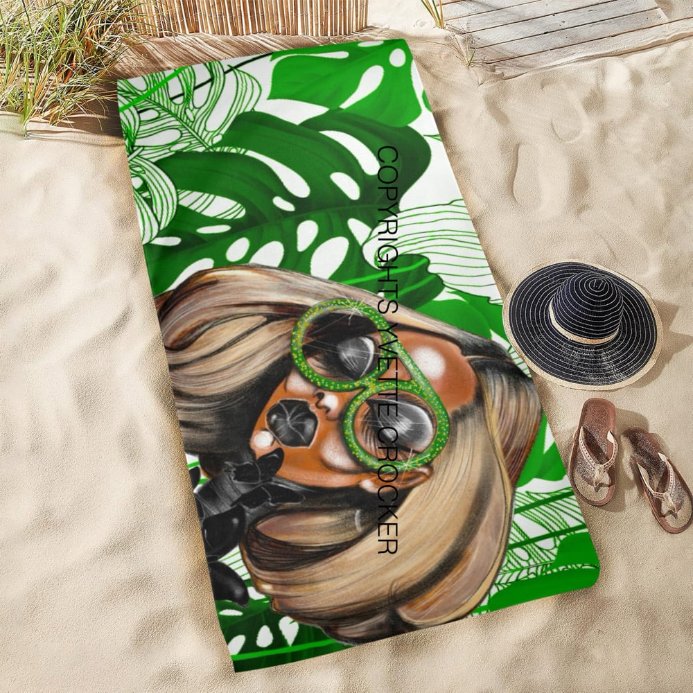 Image of THE BLONDE BOB TOWEL