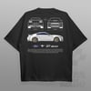 Cars and Clo - Regular Fit Black - Ford Mustang Shelby GT500 Blueprint T-Shirt