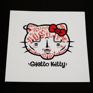 Image of Ghetto Kitty SilkScreen Print