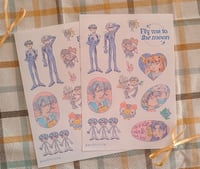 Evangelion sticker sheet