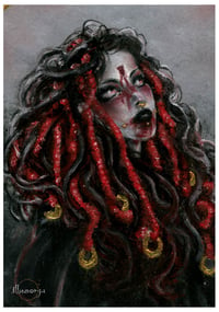 Image 2 of The Ritual: New Era Ghost Witch - Original Painting