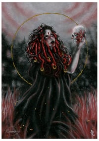 Image 1 of The Ritual: New Era Ghost Witch - Original Painting