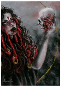 Image 3 of The Ritual: New Era Ghost Witch - Original Painting