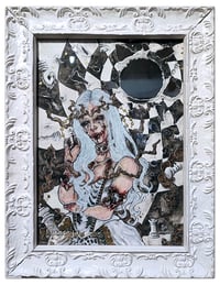 Image 1 of The Queen's Morbid Game - Alice in Wonderland - Original Painting