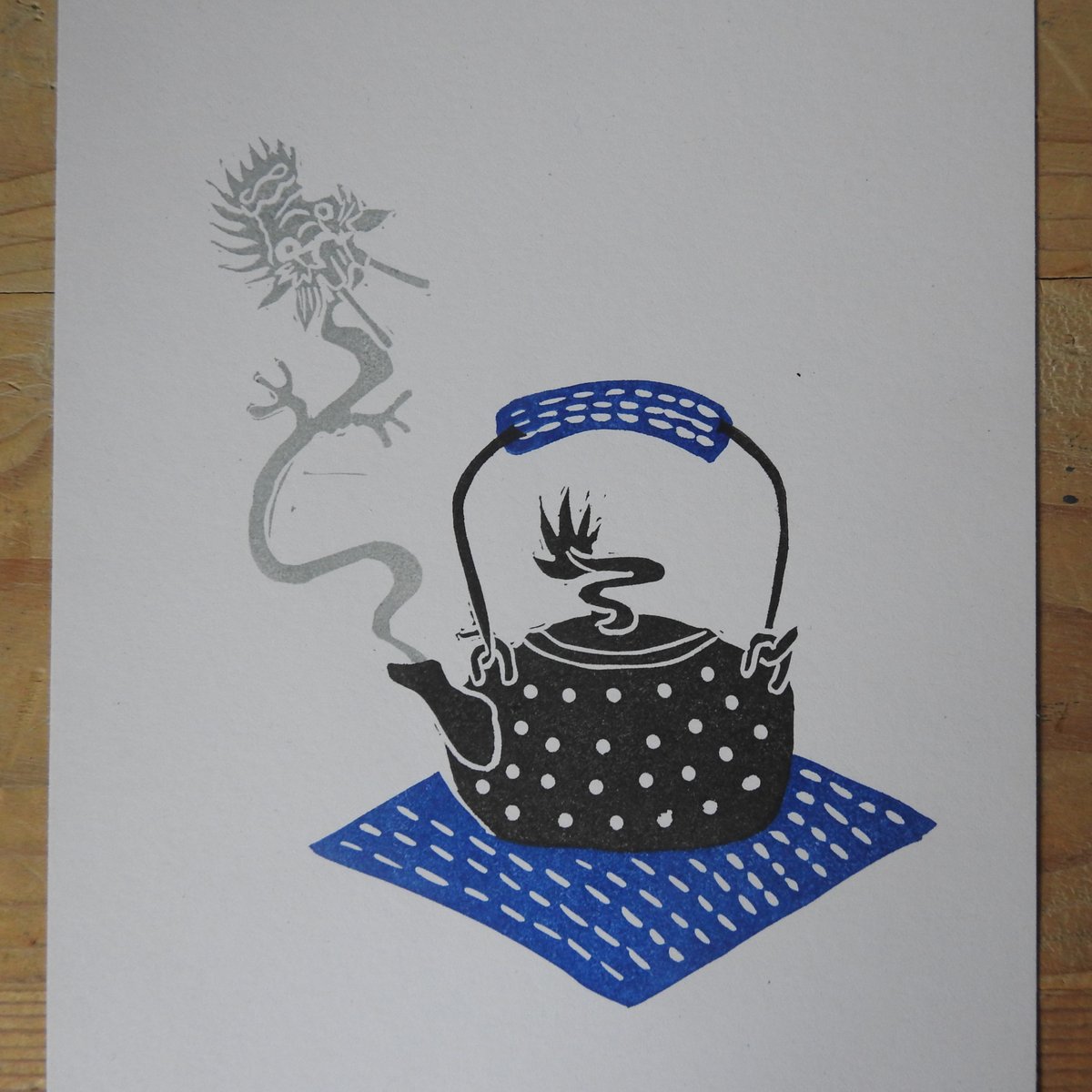 Image of Dragon Tea Print