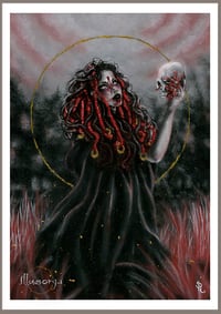 Image 1 of The Ritual : New Era Ghost Witch - Giclée Print