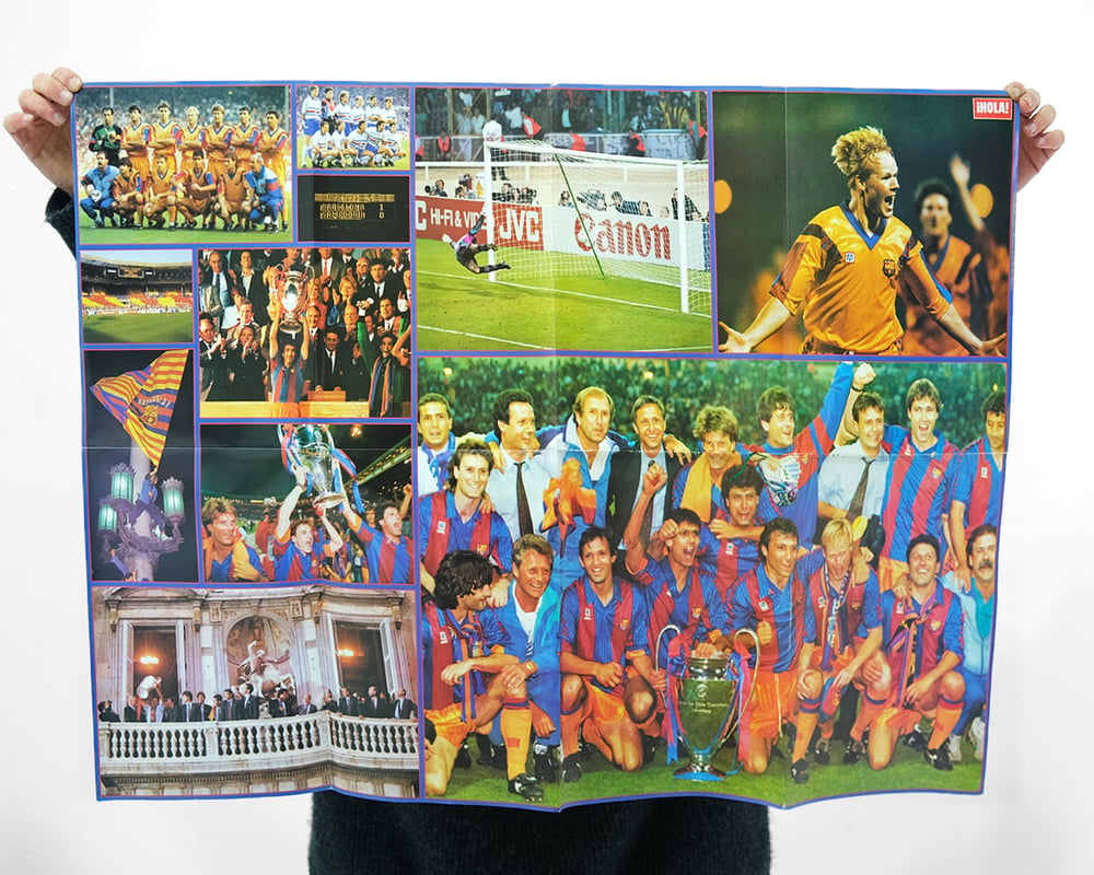 Image of 1992 Barcelona European Cup Final Posters