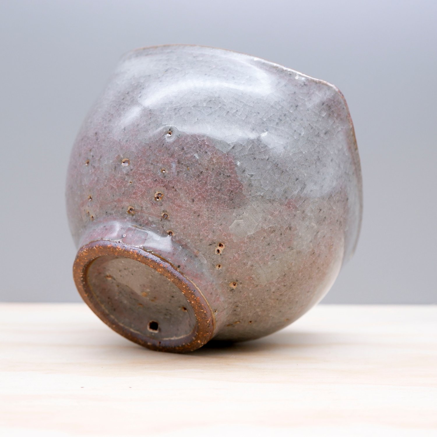 Image of Soda Fired Small Bowl (crackle)