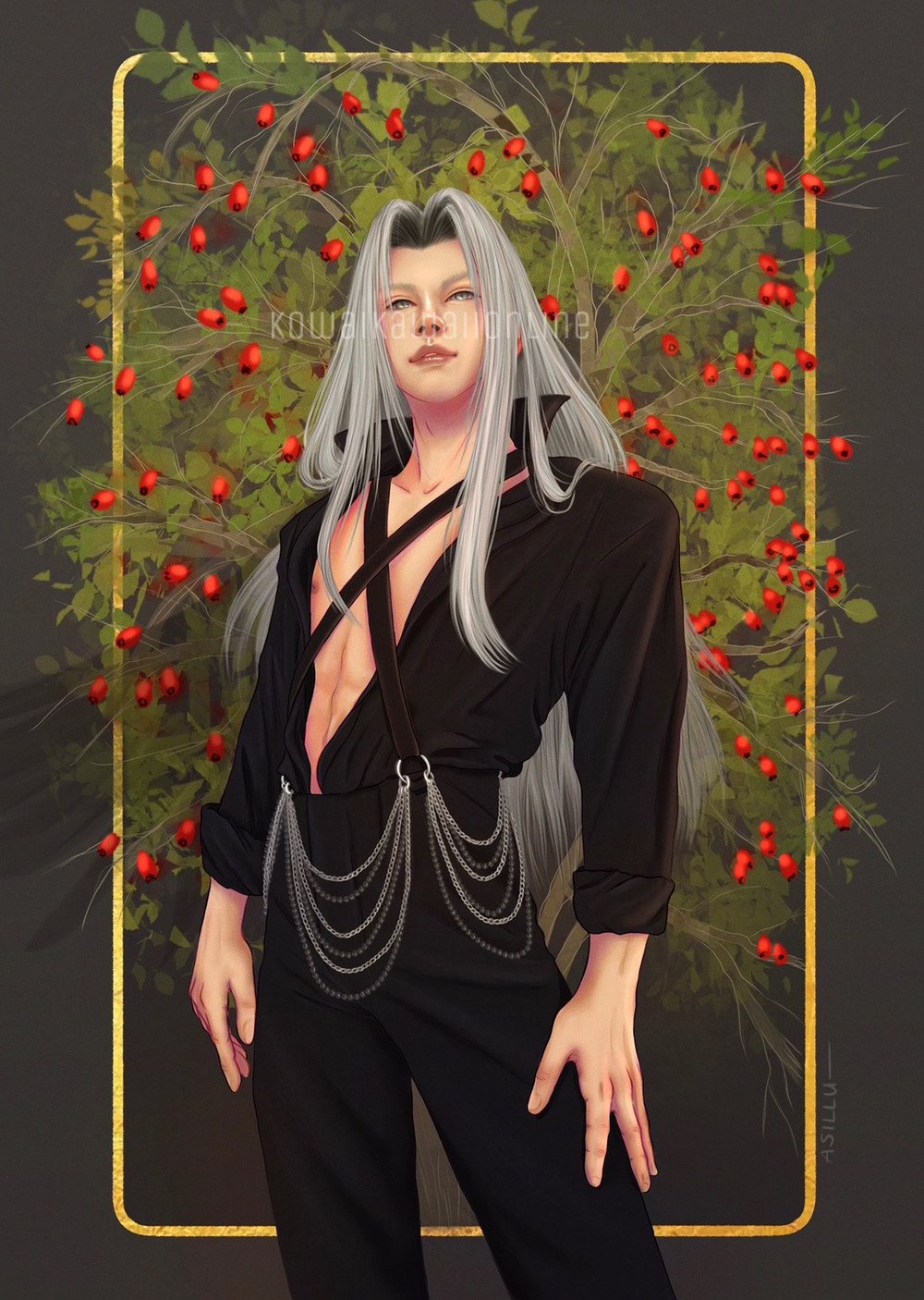 Image of Sephiroth Print ( FF7 )