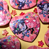 Bubbline Holographic Button & Pin