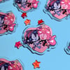 Bubbline Holographic Button & Pin