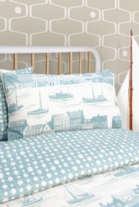 Image 3 of Postcard to Inger Duvet Cover Set - High Tide