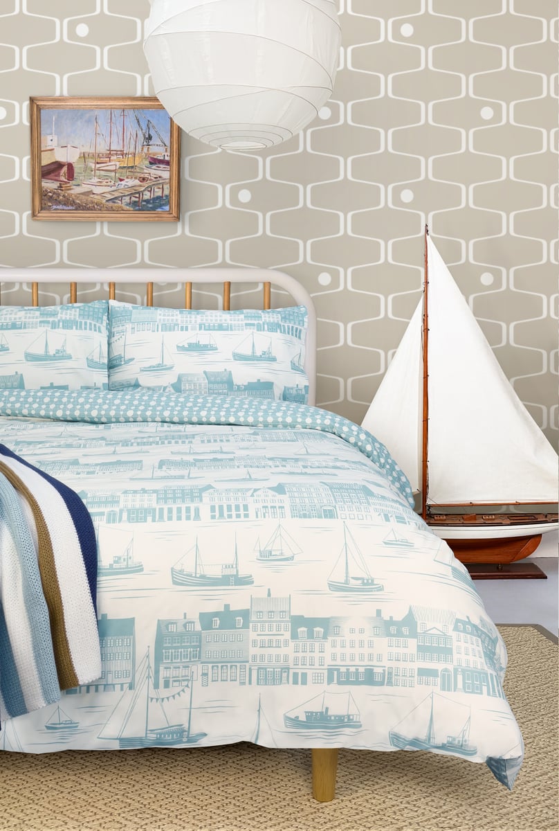 Postcard to Inger Duvet Cover Set - High Tide | Mini Moderns
