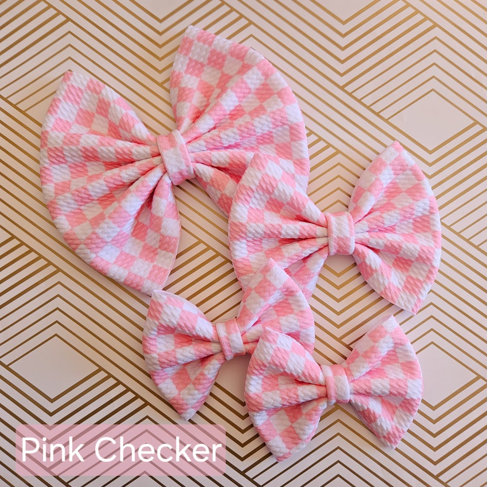 Valentines Pink and Red Bows