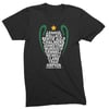 Lisbon Lions Trophy (Black T-Shirt) Small To 5XL