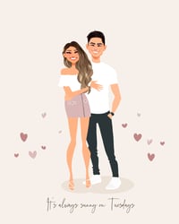 Image 2 of Custom couple