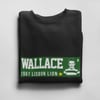 Willie Wallace Lisbon Lions Celtic FC (Black T-Shirt) 