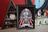 Image 3 of 7 of swords. Framed oridinal art