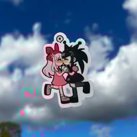 Image 1 of Kuromi & My melody sticker