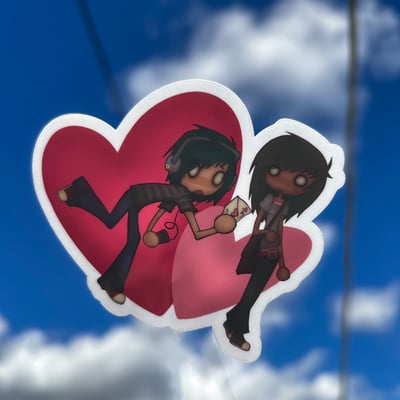 Image of falling in love sticker