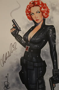 LAST TWO - 11x17 Black Widow