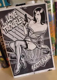 Image 1 of OUT OF THE VAULT - "I Love Trouble" 2010 Art Book