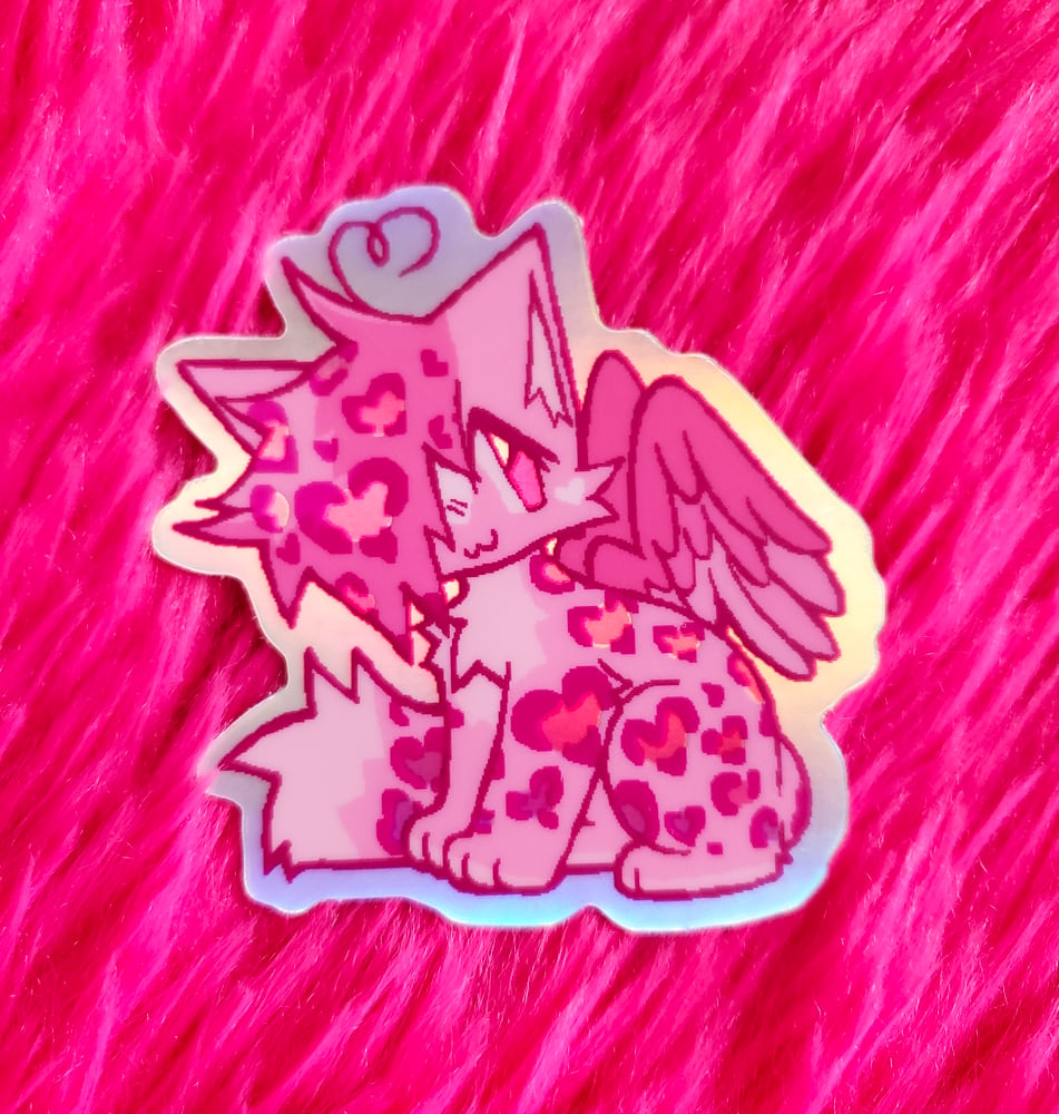 Image of Valentine Kitty Sticker