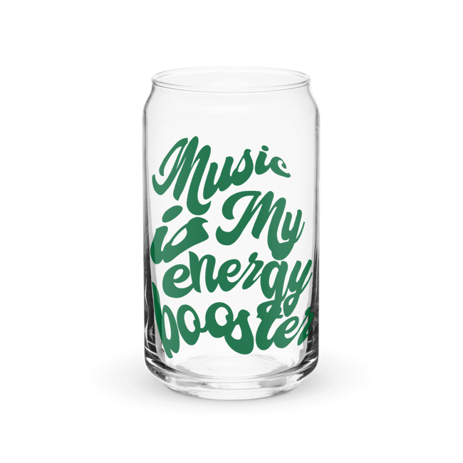 Couture'd Radio: 'Music Is My Energy Booster' Glassware