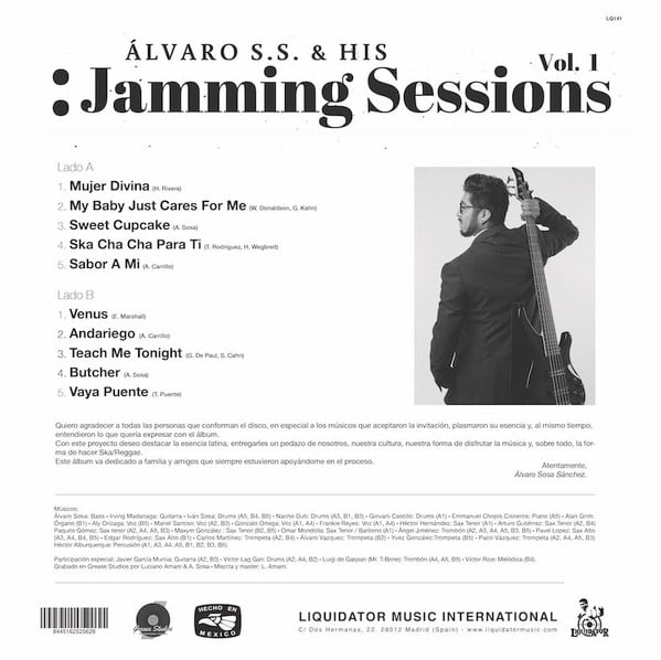 ALVARO S.S. & HIS JAMMING SESSIONS - VOL. 1 LP