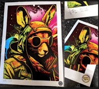 Image of " Bunny Boiler " A3 Print Ltd Edition of 25 