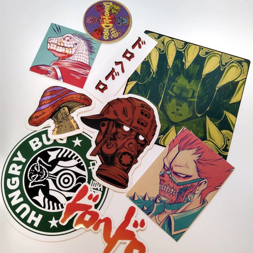 Randomized Dorohedoro Sticker Pack