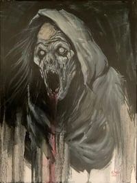 Image 1 of Creepshow Study #2 - Oil Painting