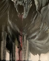 Image 3 of Creepshow Study #2 - Oil Painting