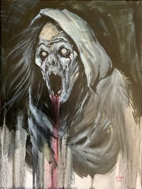 Image 4 of Creepshow Study #2 - Oil Painting