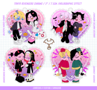 Image 1 of (PREORDER) TOKYO REVENGERS COUPLE CHARMS