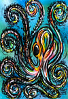 Steve McCracken Art Octopus Original