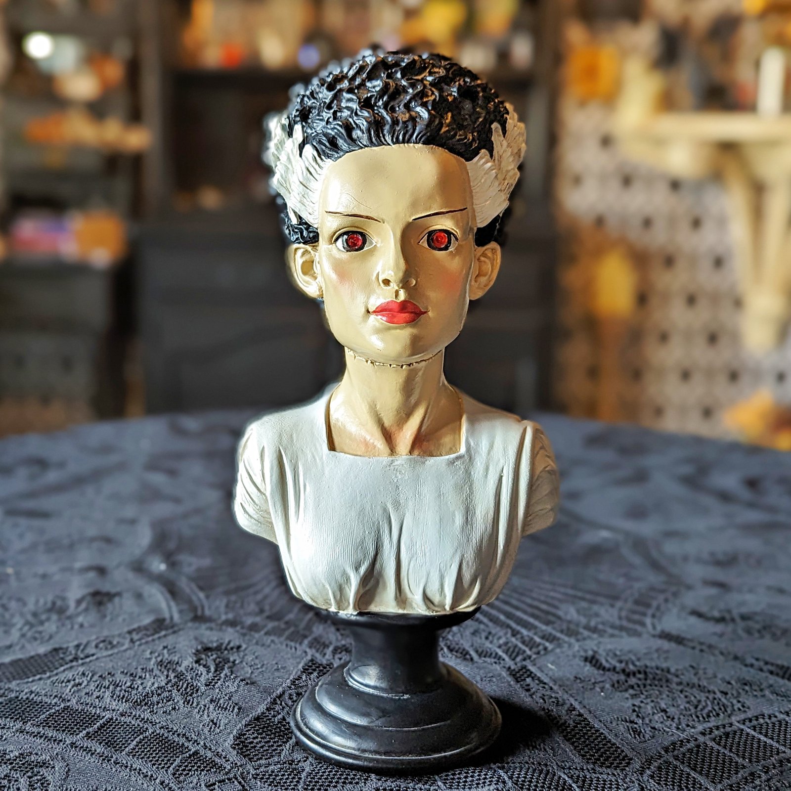 FRANKENSTEIN BUST with light up eye retailer