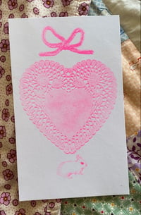 Image 1 of Sweetheart Riso Pink print