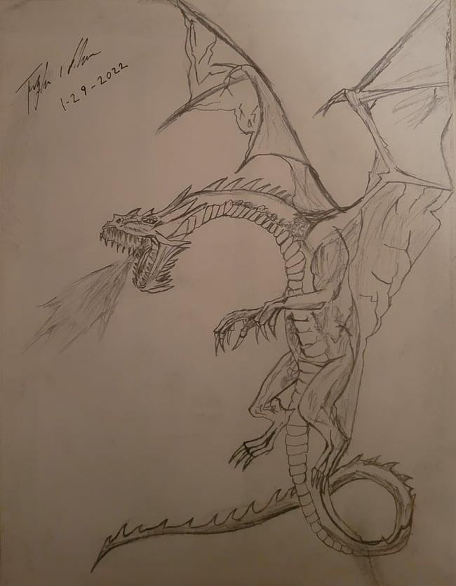 FIRE BREATHING DRAGON