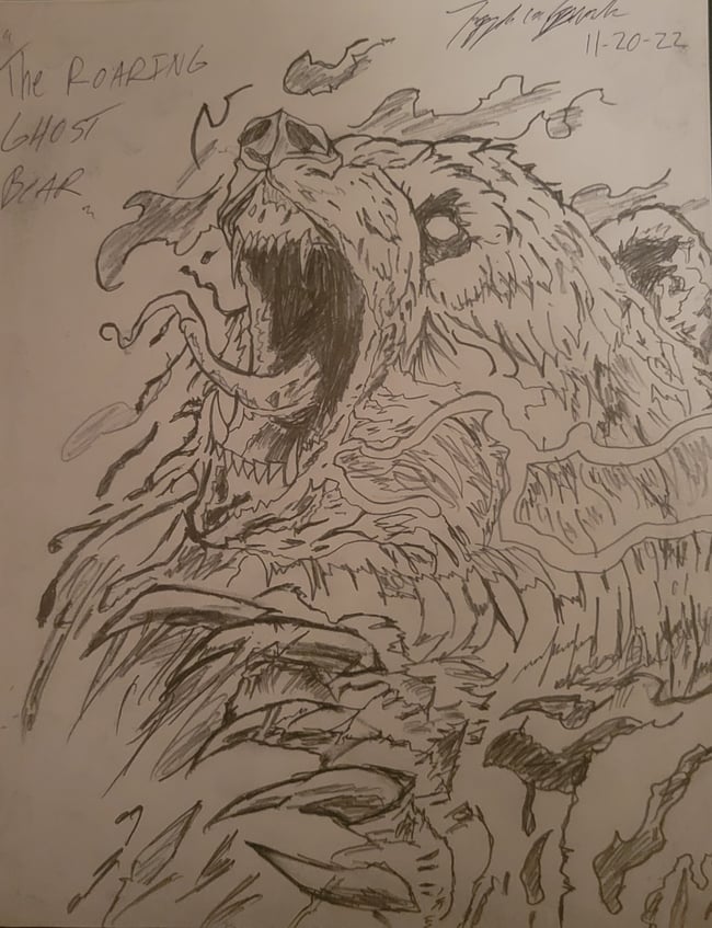 THE ROARING GHOST "RABID" BEAR