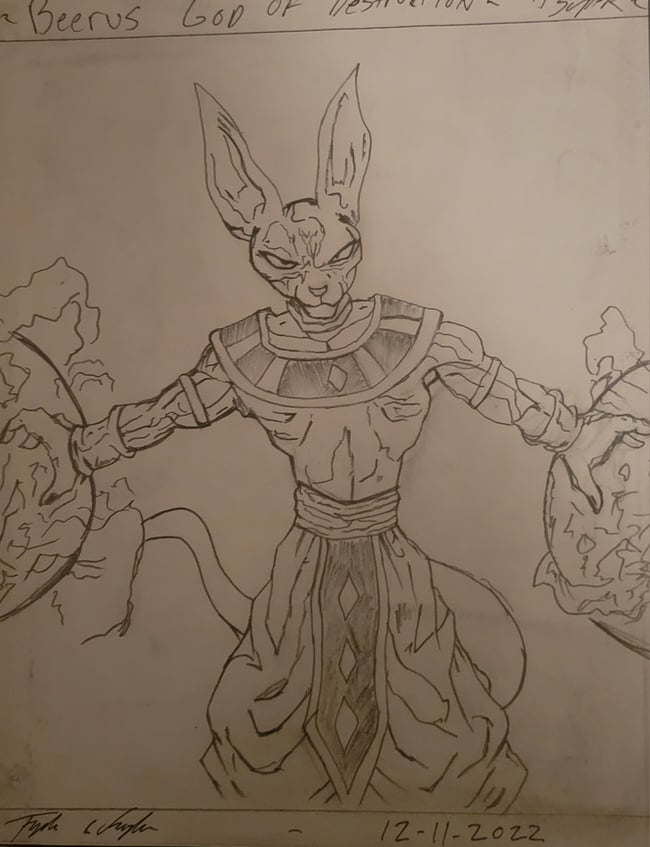 DRAGONBALL SUPER - BEERUS THE GOD OF DESTRUCTION