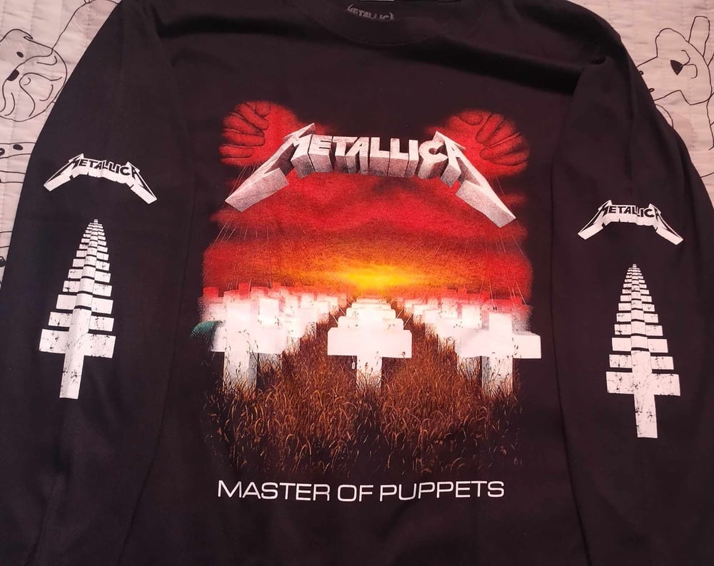 Metallica Master of puppets LONG SLEEVE.