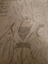 DRAGONBALL Z SUPER SAYAIN 3 GOKU 