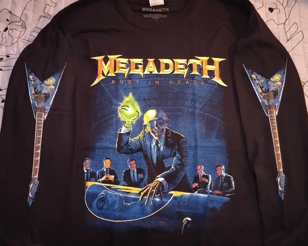 Megadeth Rust in peace LONG SLEEVE.