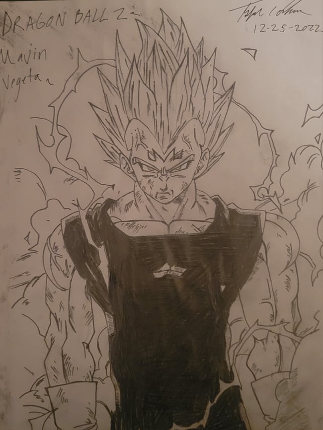 DRAGONBALL Z - MAJIN VEGETA 